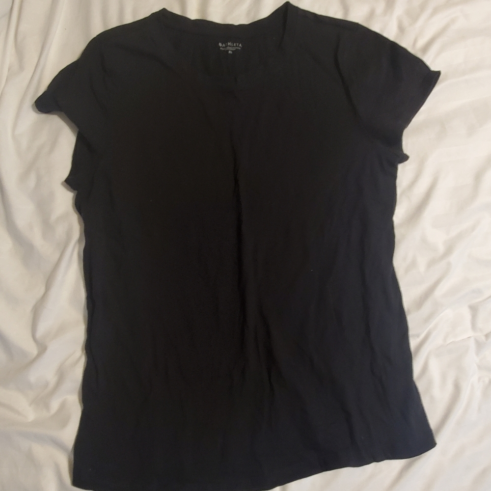 Athleta Short Sleeve Cotton Tee